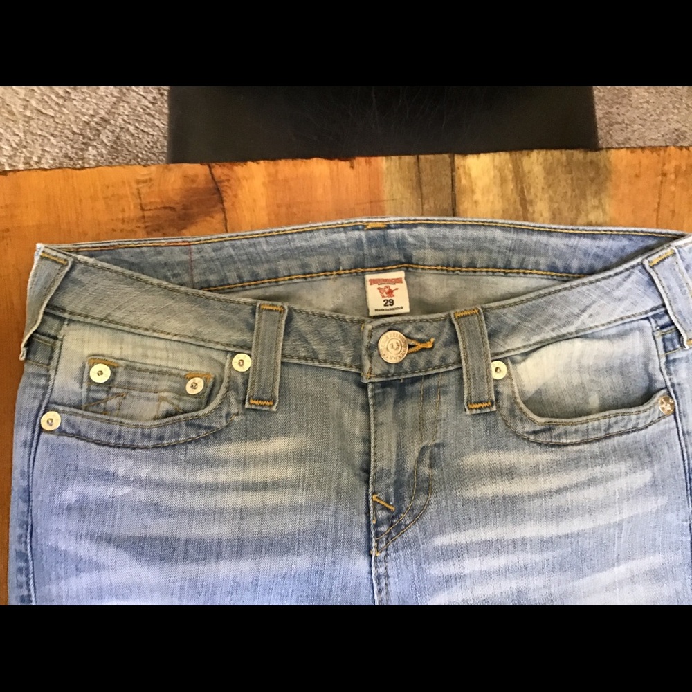 True Religion Boot Cut Jeans Size 29 Like New